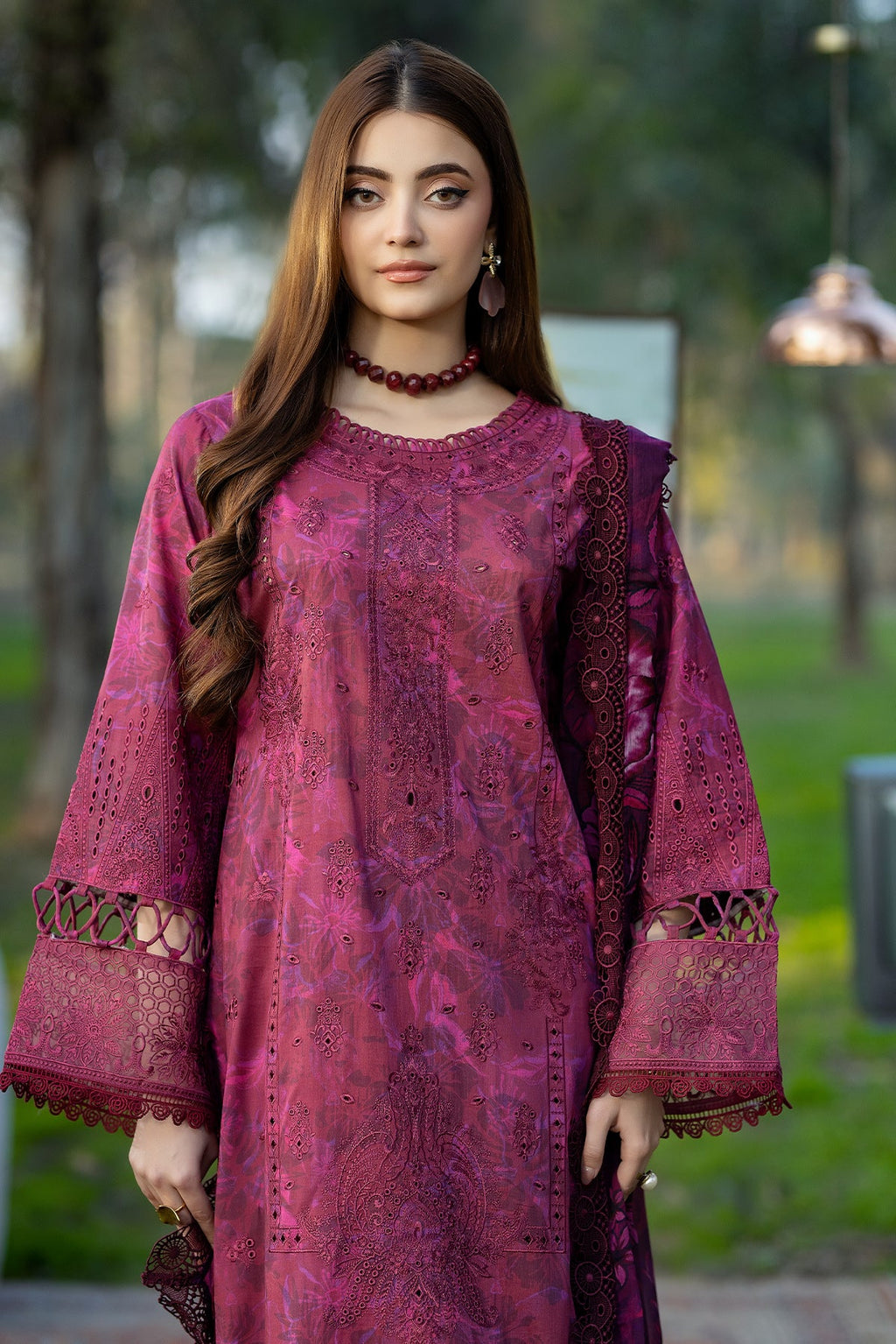 Noor-e-Fajar | Chikankari Lawn | CK-06