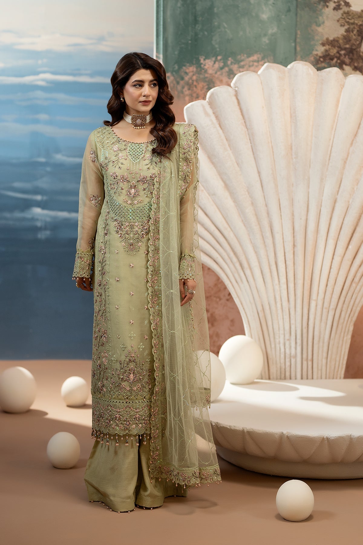 RAEESA | Kimora Luxury Organza | HU-61