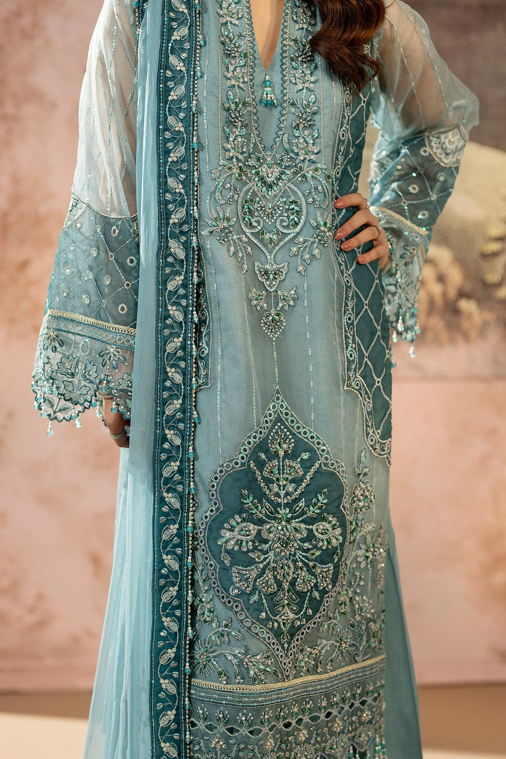 RAEESA | Kimora Luxury Organza | HU-63