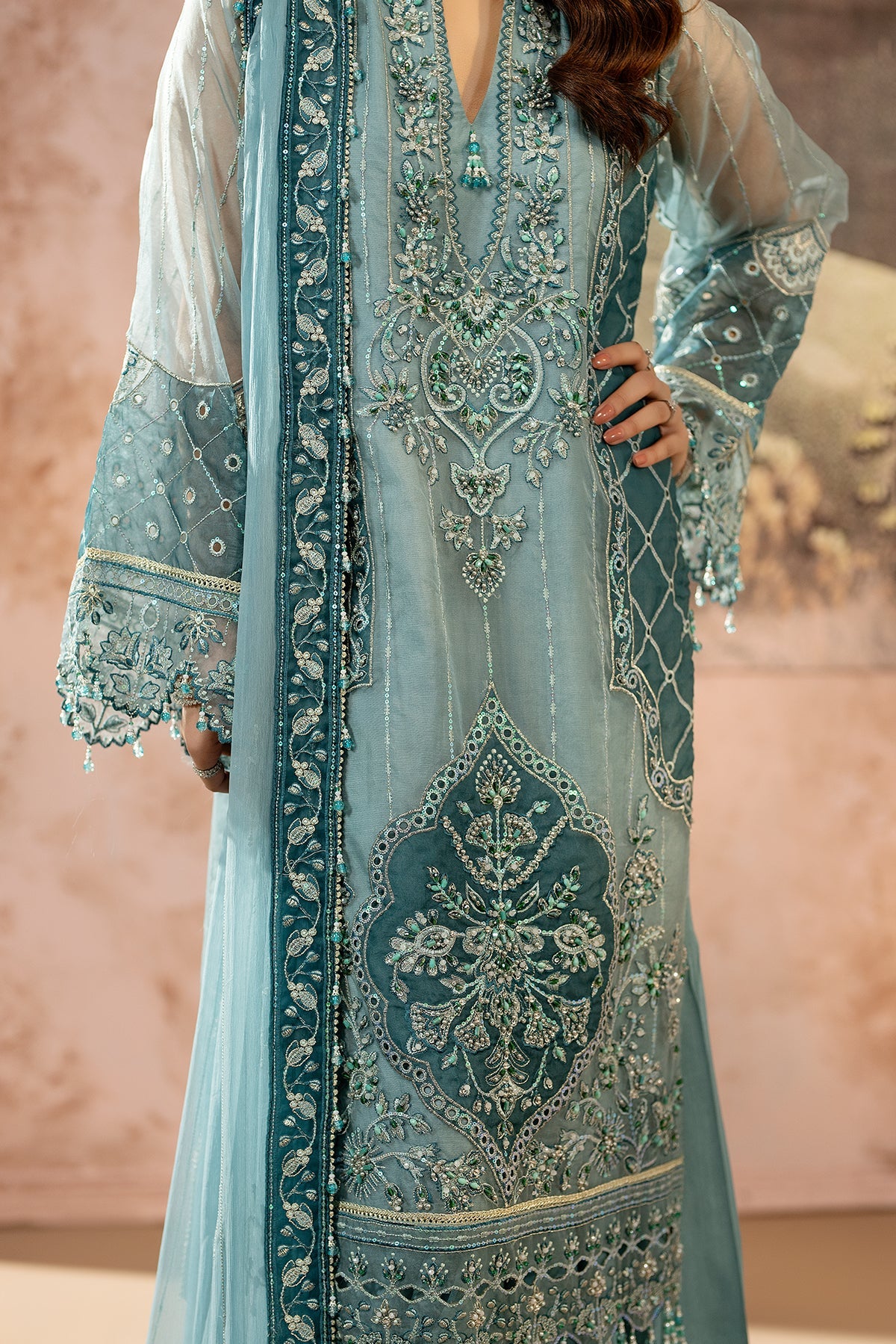 RAEESA | Kimora Luxury Organza | HU-63