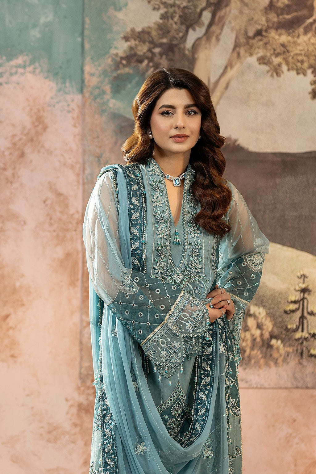 RAEESA | Kimora Luxury Organza | HU-63