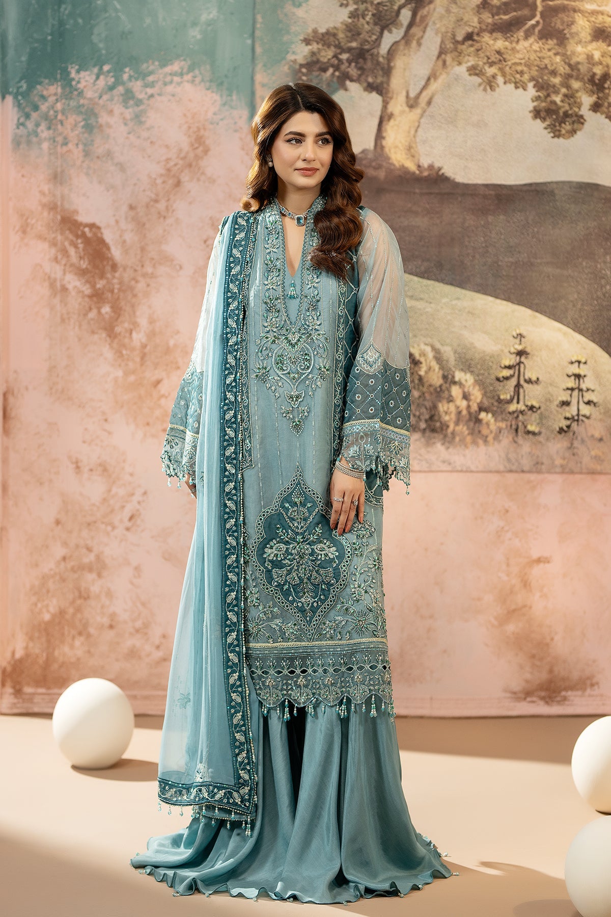 RAEESA | Kimora Luxury Organza | HU-63