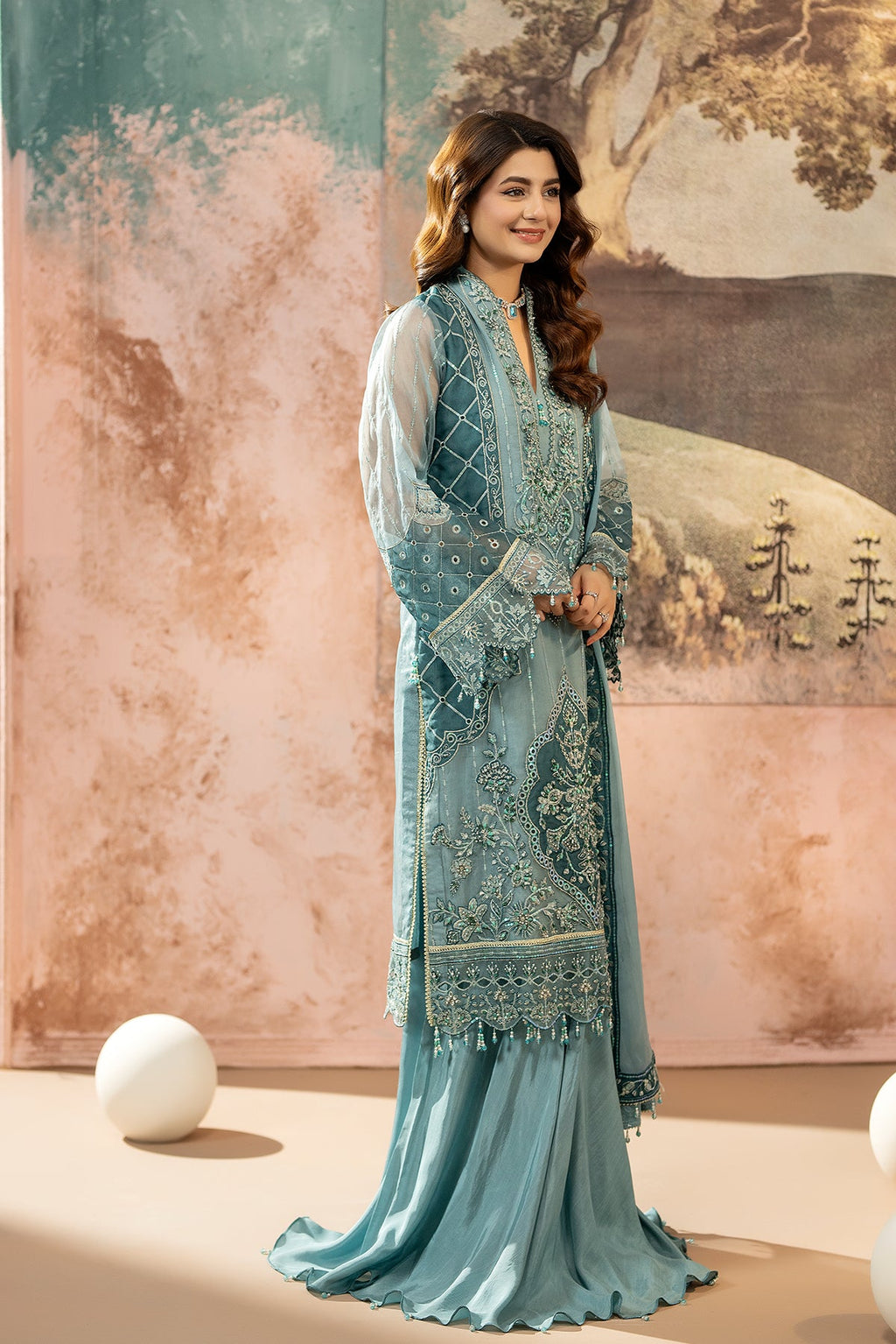 RAEESA | Kimora Luxury Organza | HU-63