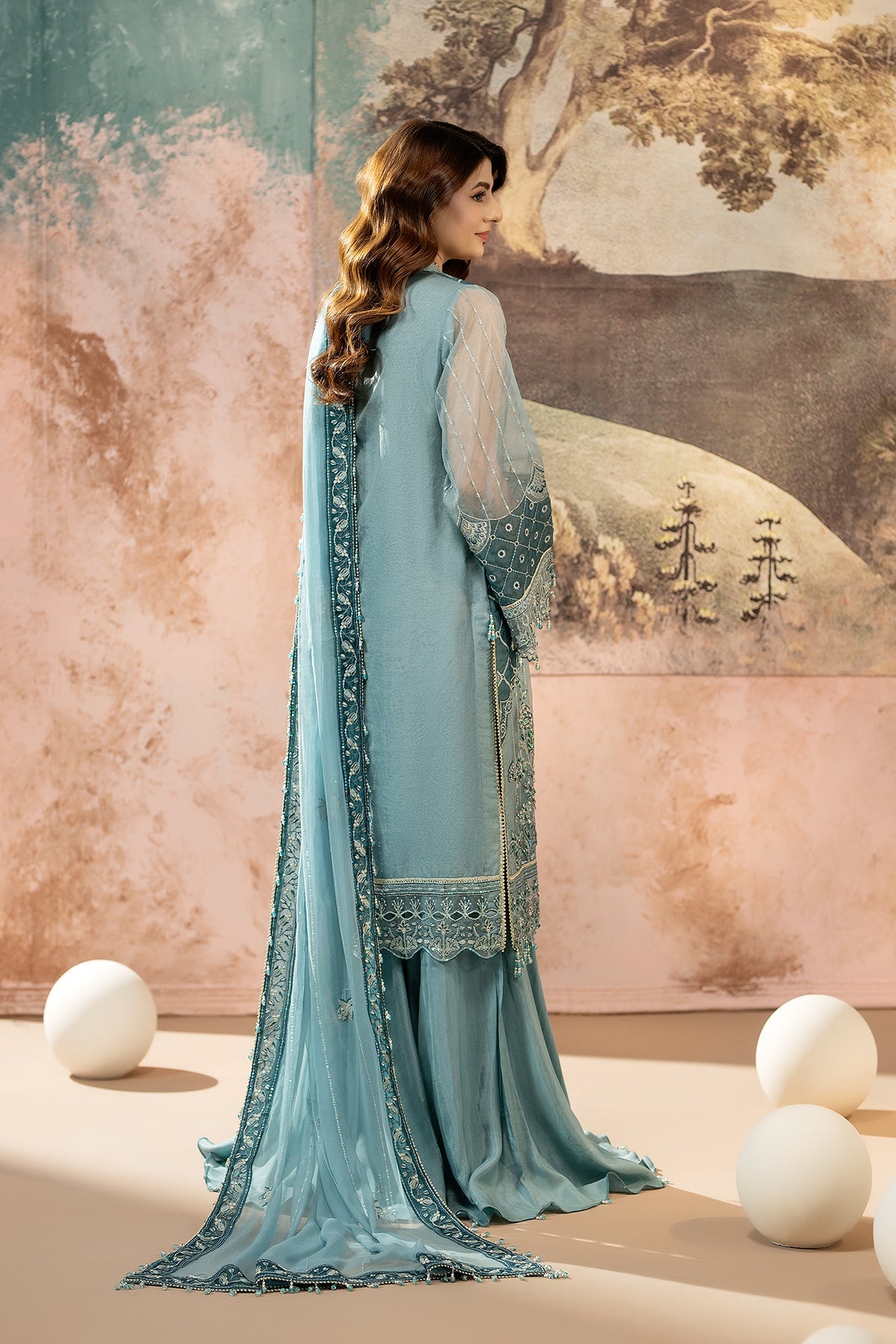 RAEESA | Kimora Luxury Organza | HU-63