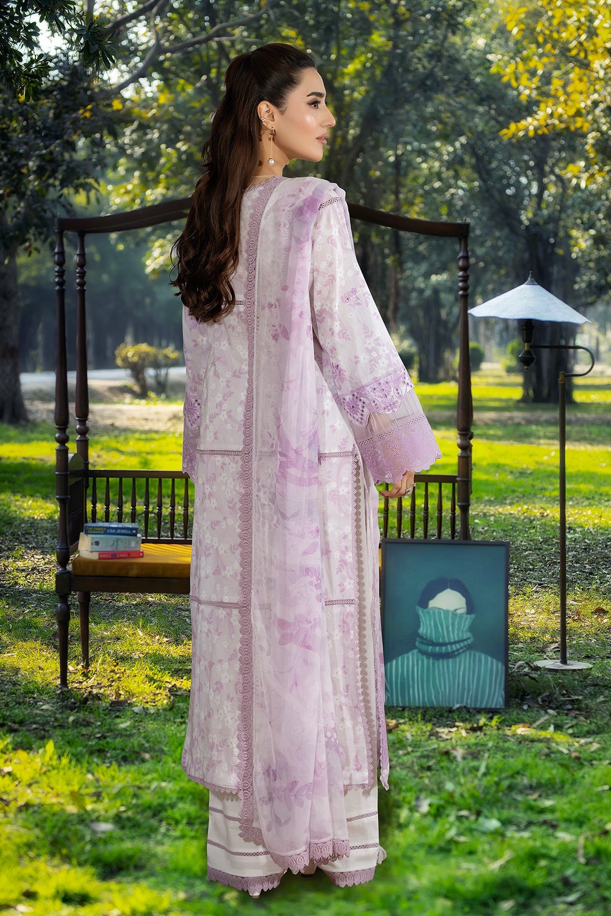 Noor-e-Fajar | Chikankari Lawn | CK-05