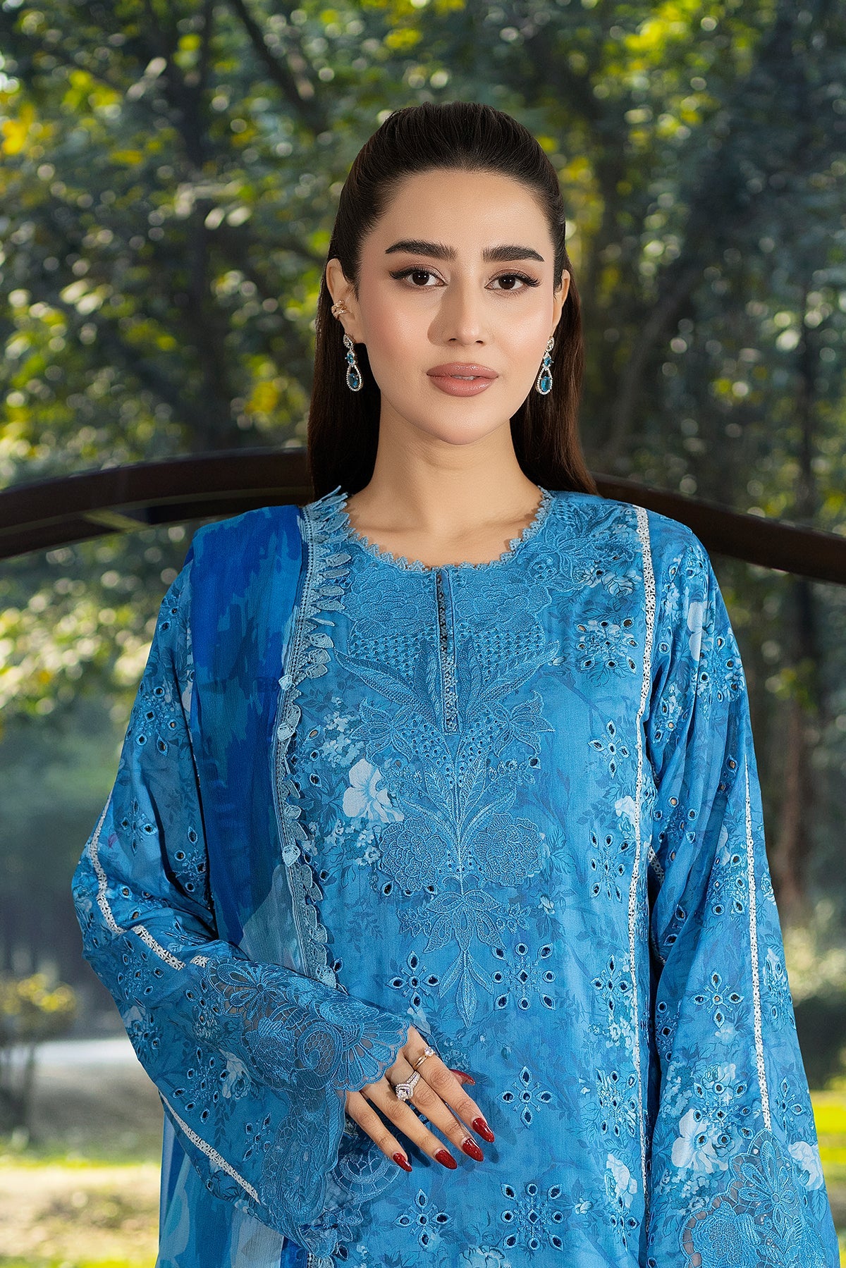 Noor-e-Fajar | Chikankari Lawn | CK-11
