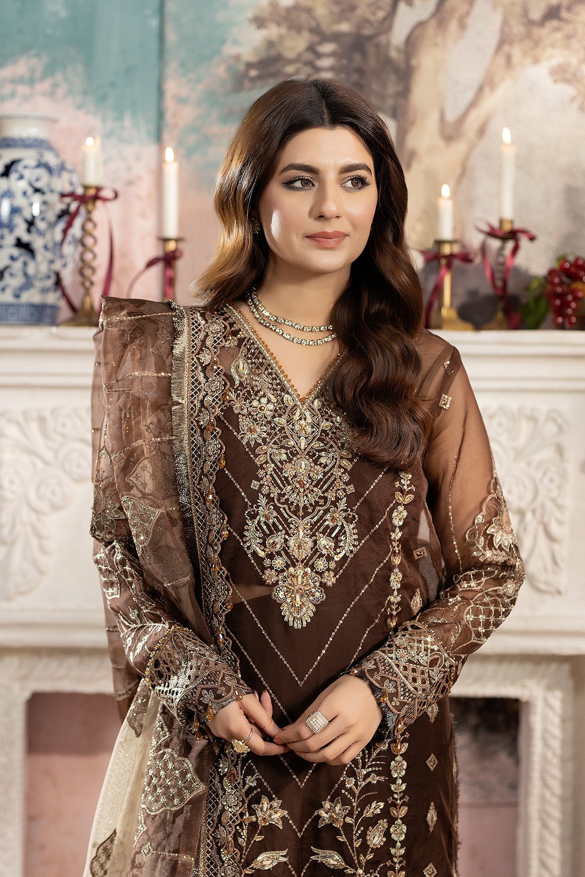 RAEESA | Kimora Luxury Organza | HU-70