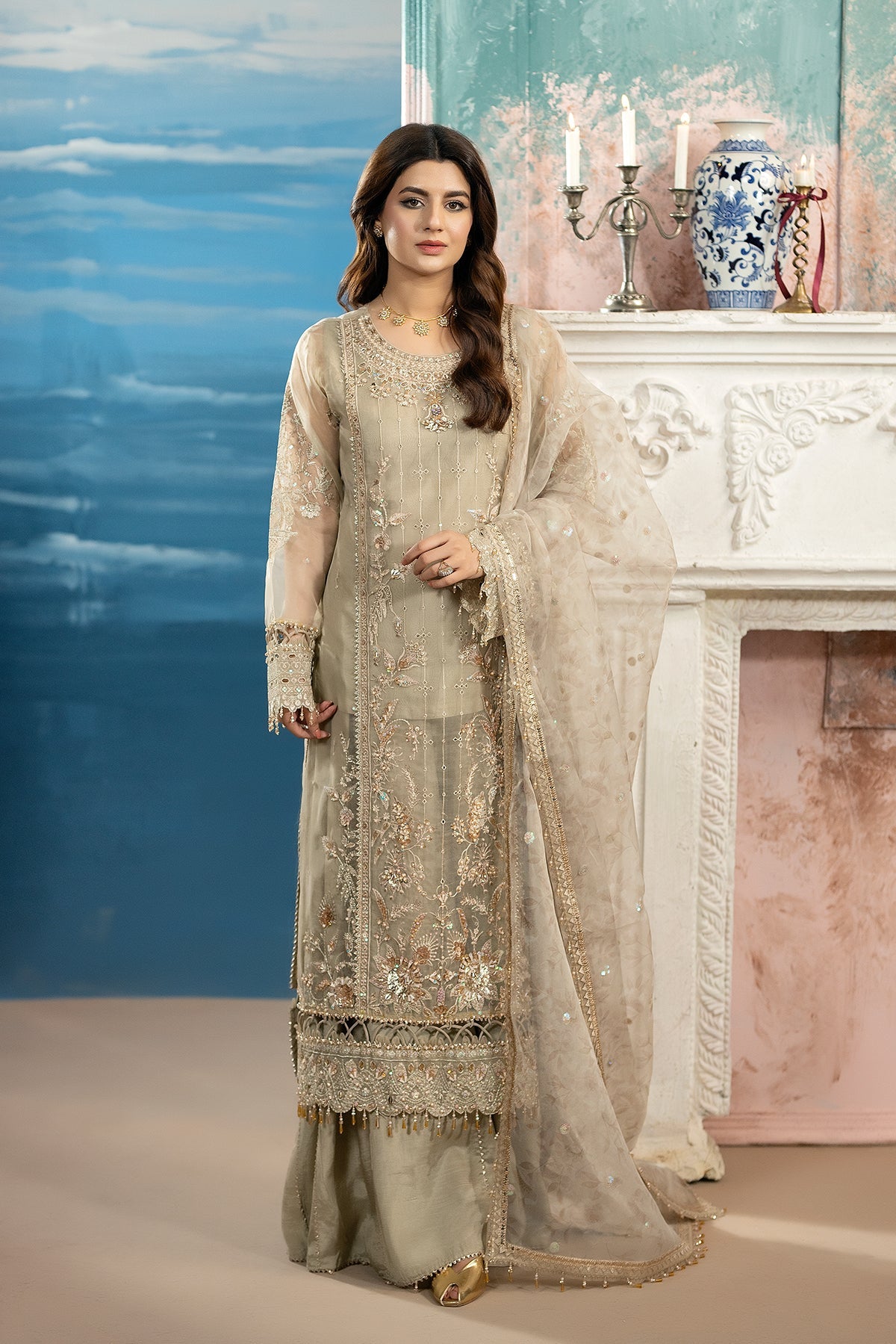 RAEESA | Kimora Luxury Organza | HU-69
