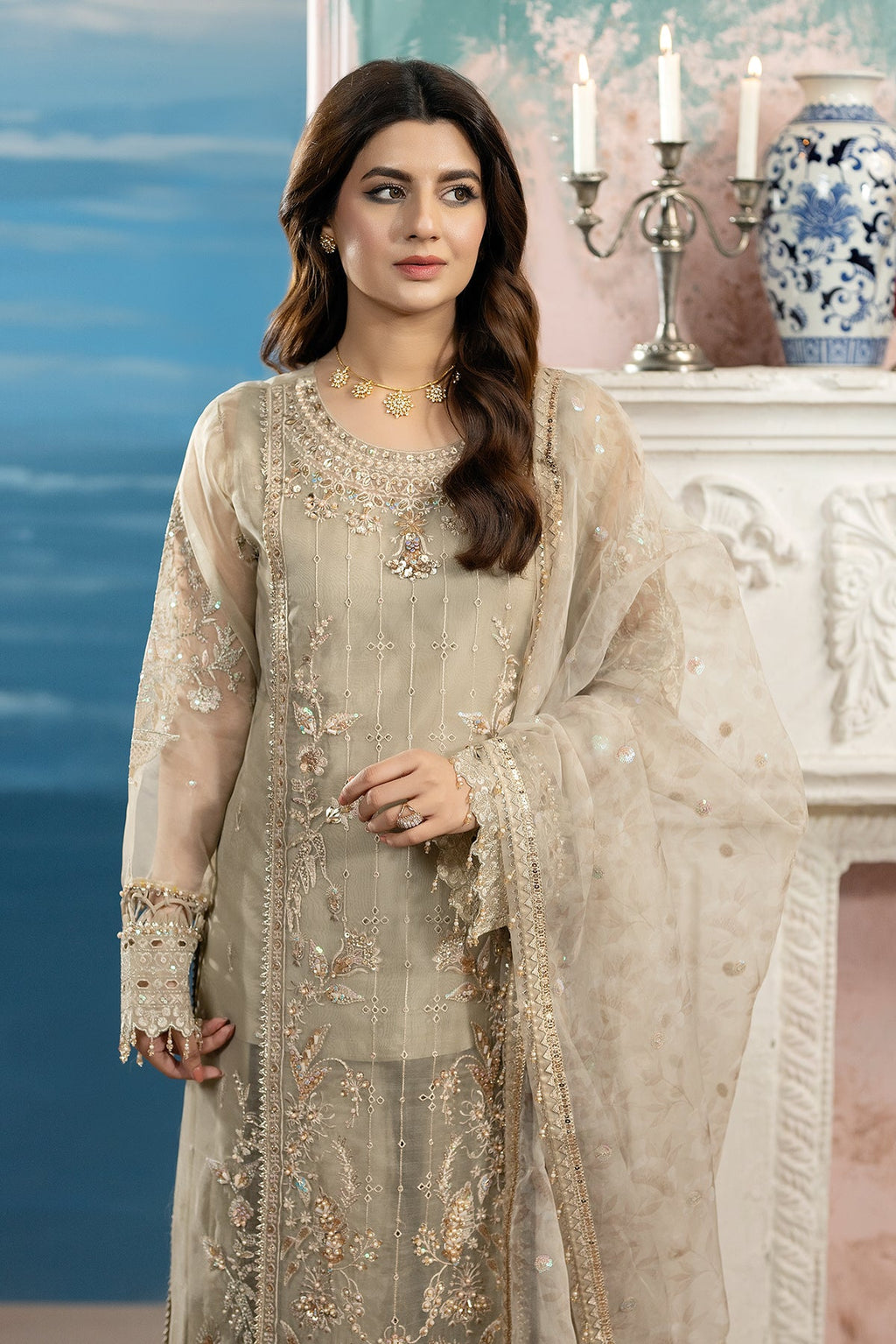 RAEESA | Kimora Luxury Organza | HU-69