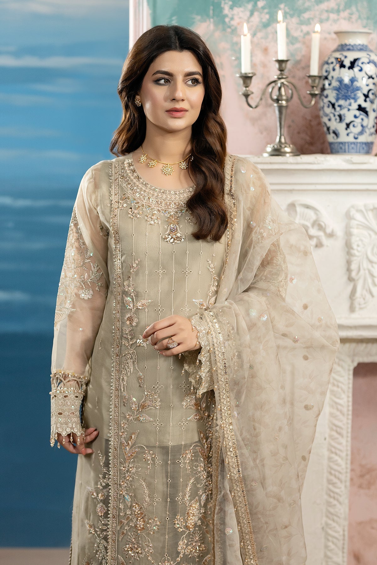 RAEESA | Kimora Luxury Organza | HU-69