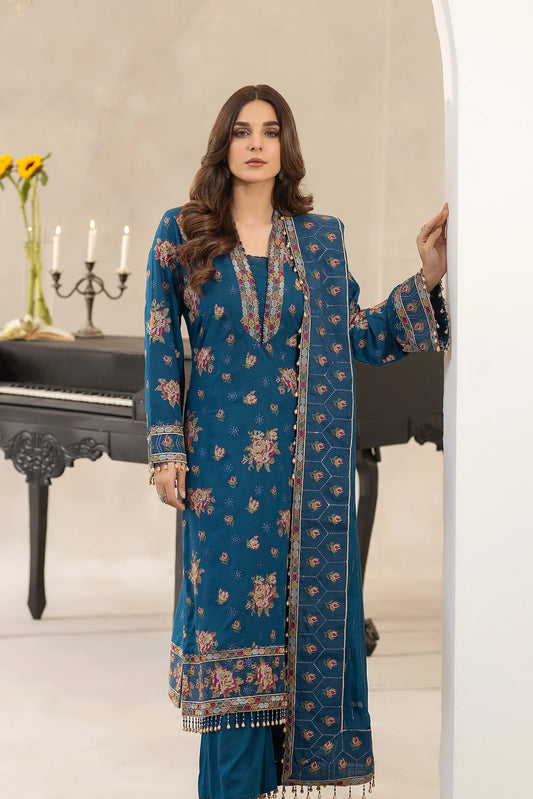 RAEESA | EMBROIDERED KARANDI | DK:001