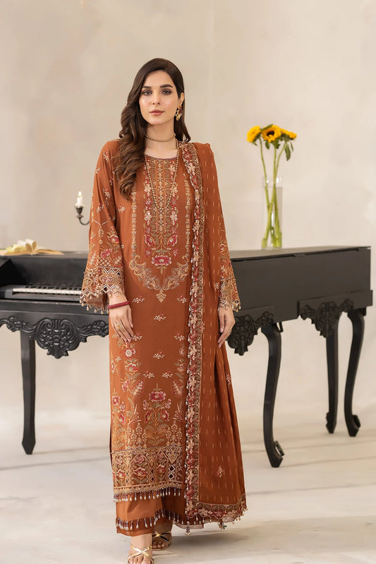 RAEESA | EMBROIDERED KARANDI | DK:007