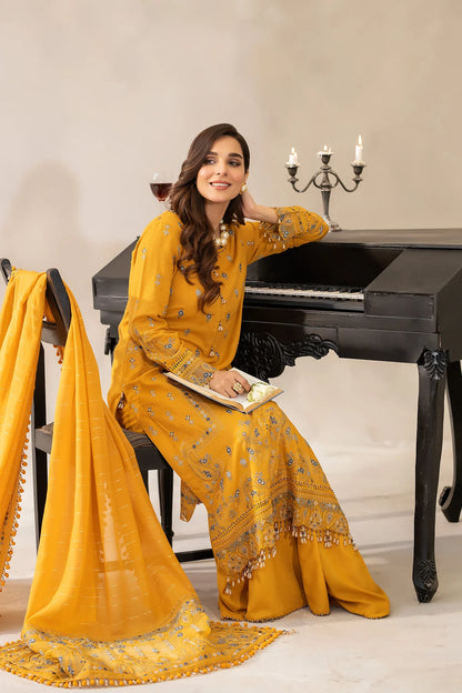 RAEESA | EMBROIDERED KARANDI | DK:008
