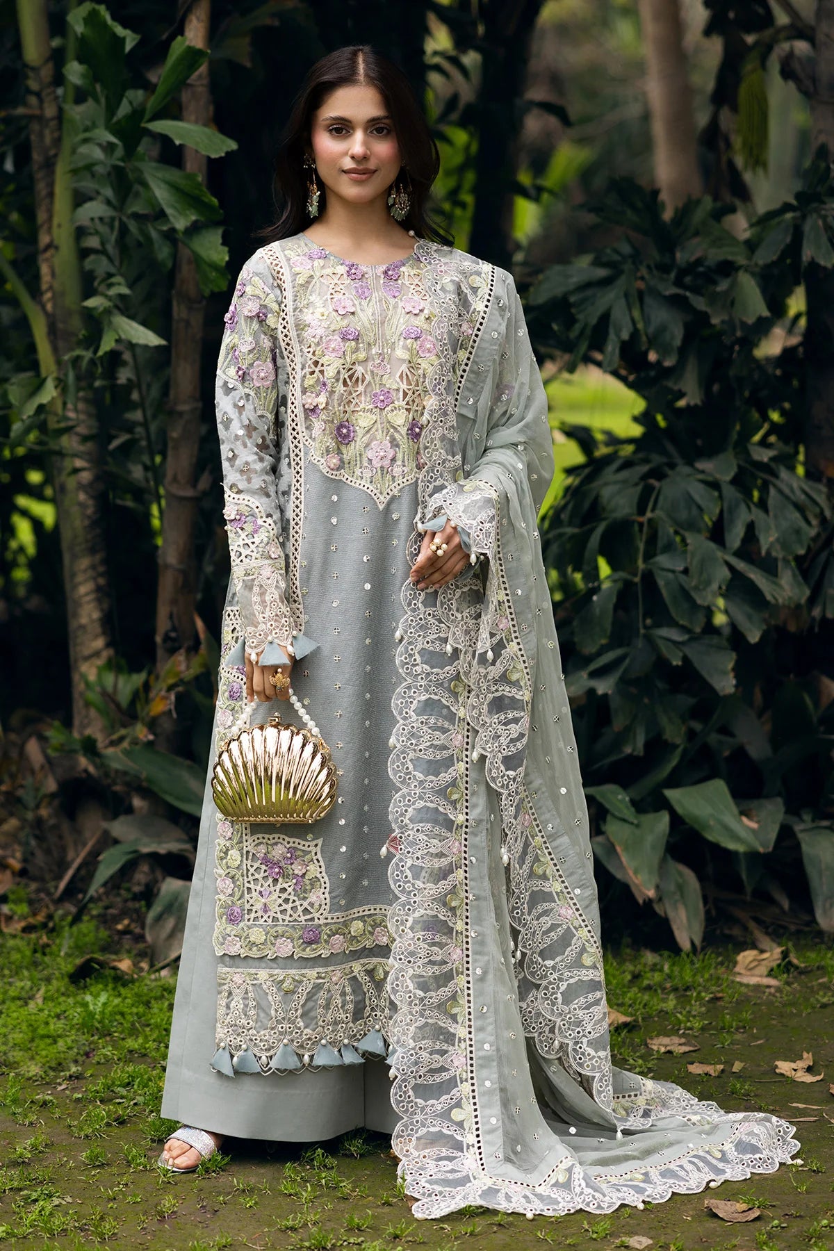 Raeesa | Garden of Eve Luxury Lawn 25 |  Evanna_A
