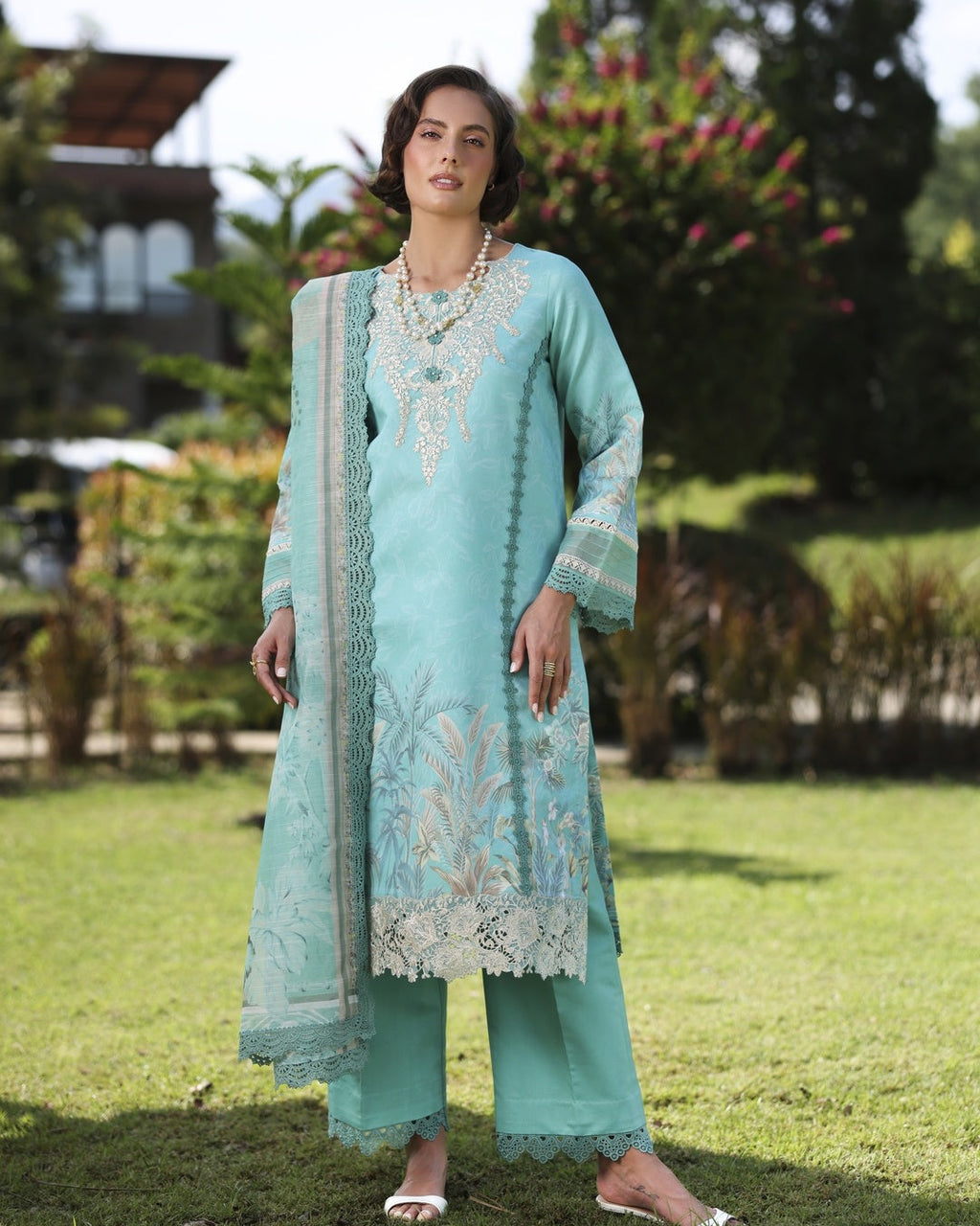 Ayleen | Weave & Wonder Digital Printed Lawn | Gulzaar