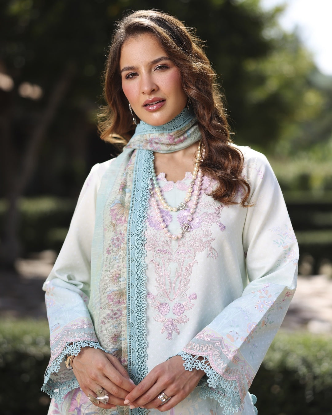 Ayleen | Weave & Wonder Digital Printed Lawn | Nazaara