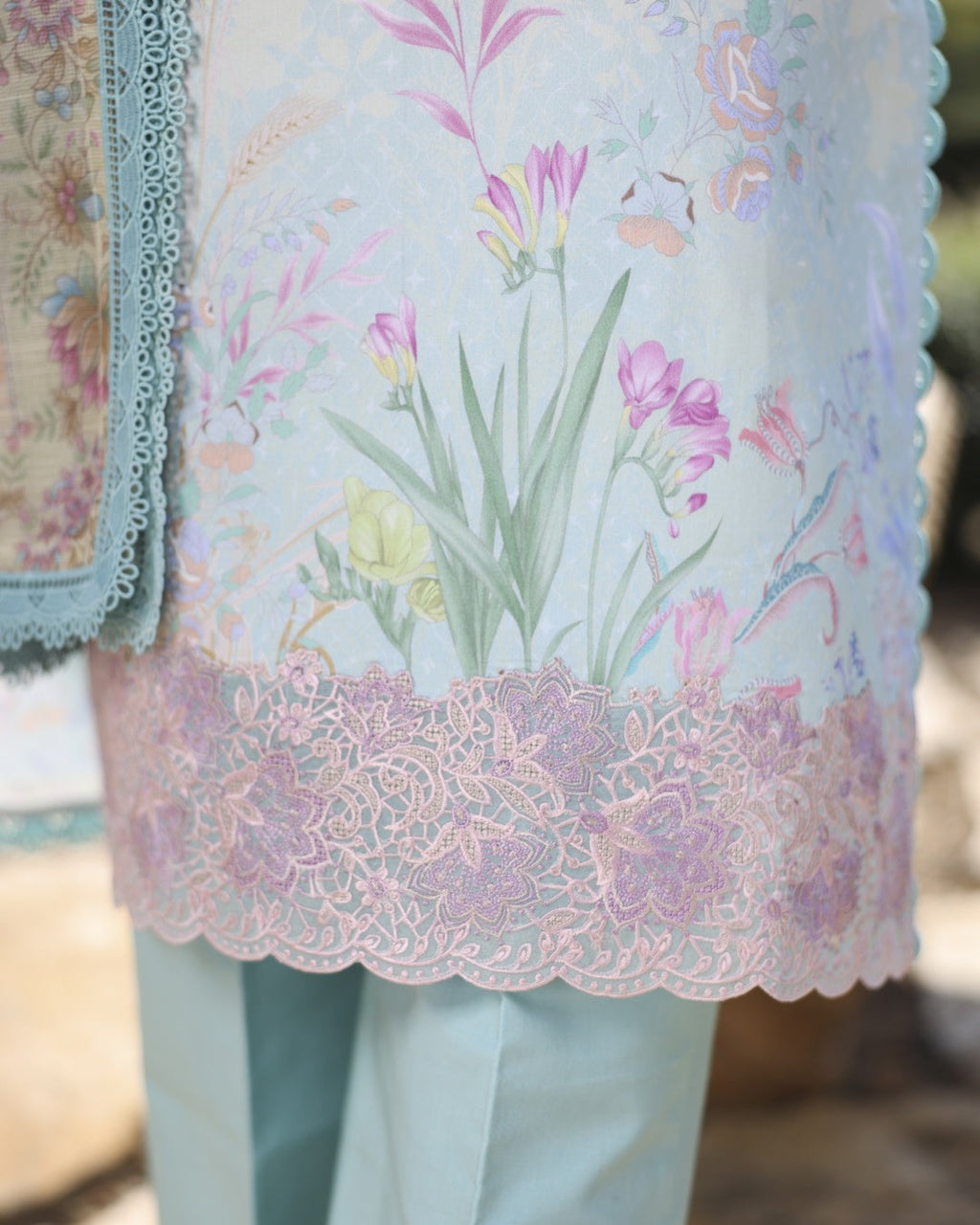 Ayleen | Weave & Wonder Digital Printed Lawn | Nazaara
