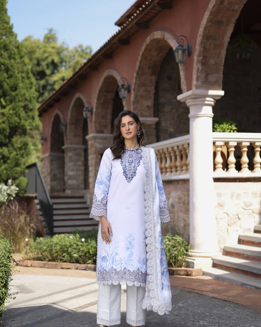 Ayleen | Weave & Wonder Digital Printed Lawn | Husnara