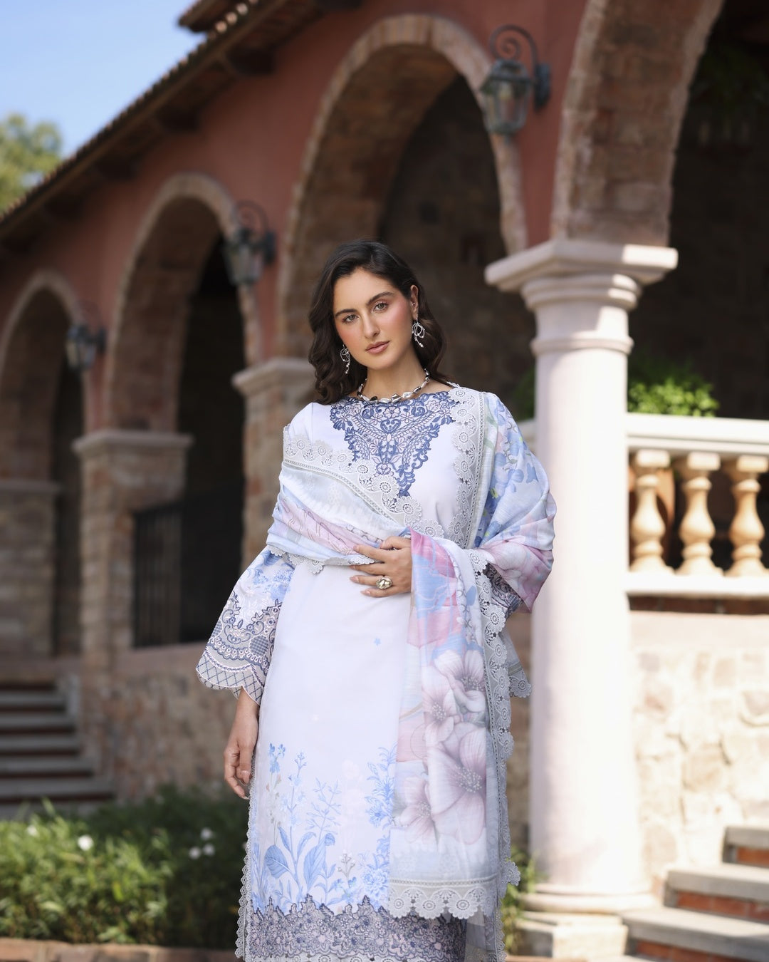 Ayleen | Weave & Wonder Digital Printed Lawn | Husnara