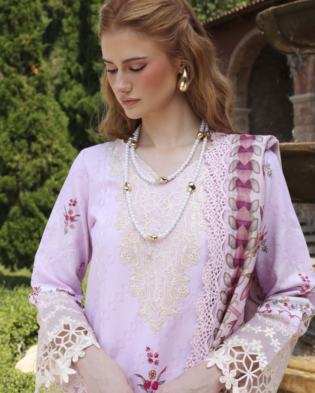 Ayleen | Weave & Wonder Digital Printed Lawn | Andaaz