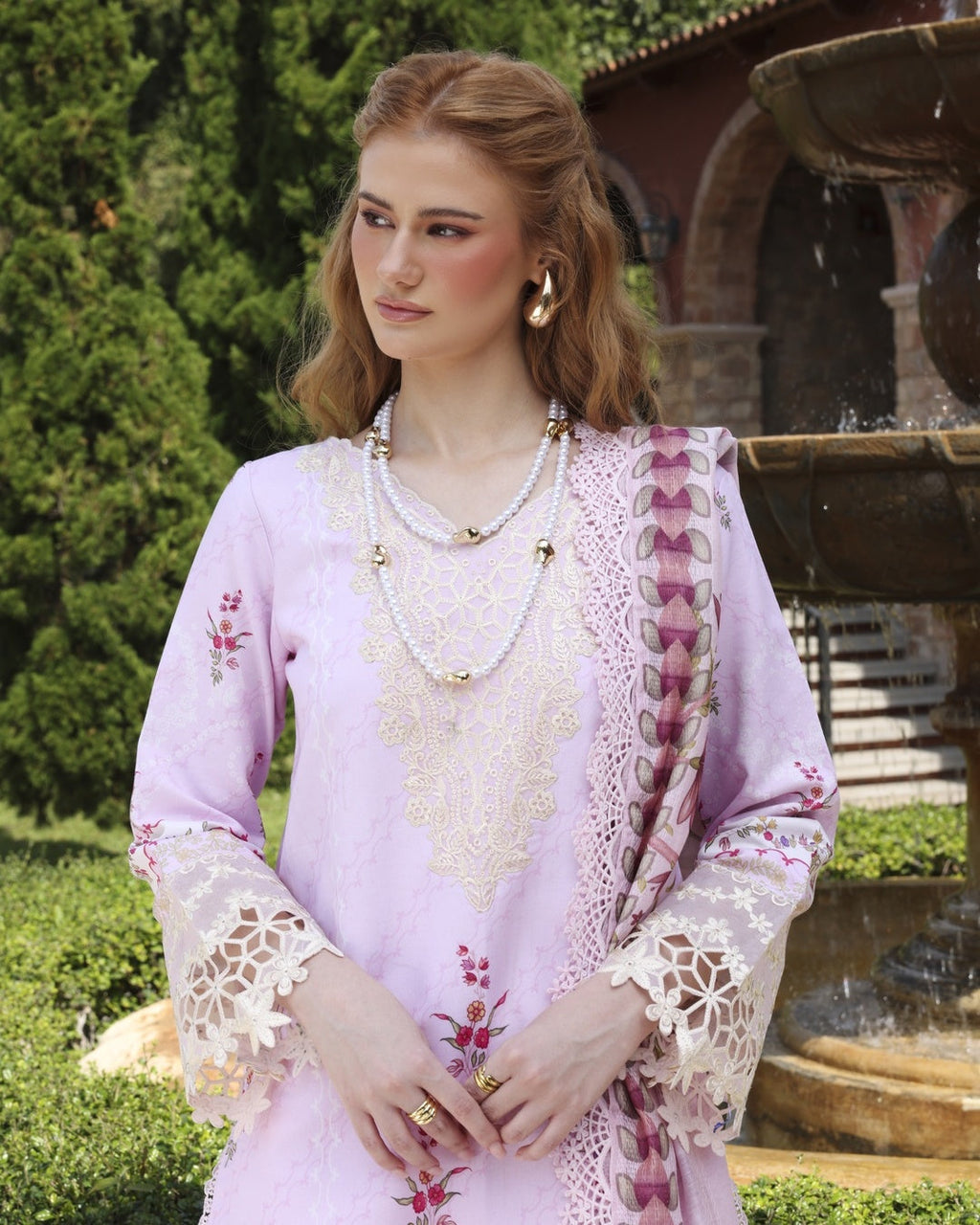 Ayleen | Weave & Wonder Digital Printed Lawn | Andaaz