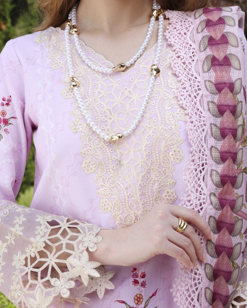 Ayleen | Weave & Wonder Digital Printed Lawn | Andaaz
