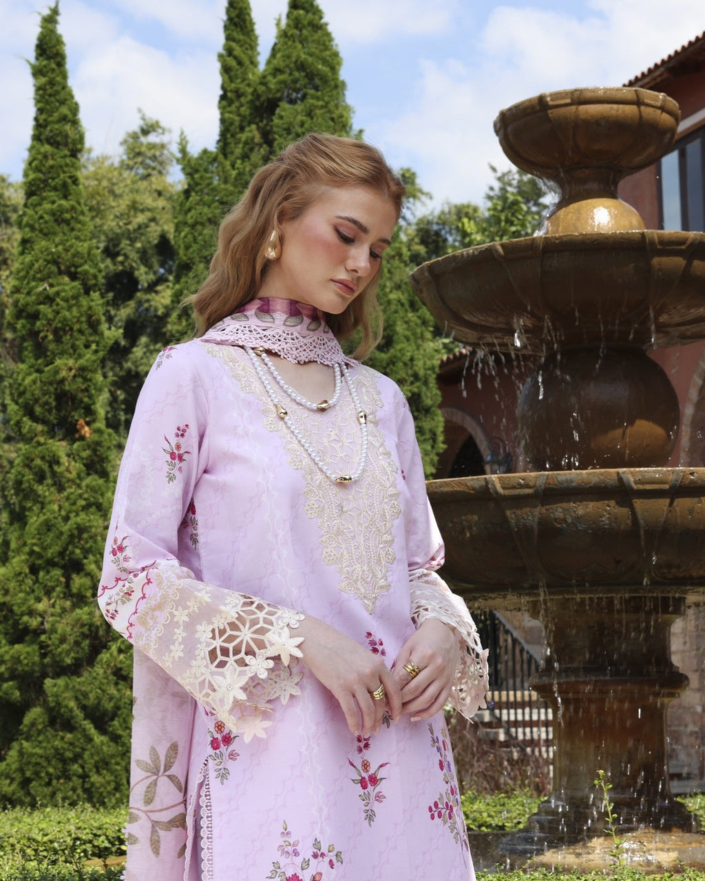 Ayleen | Weave & Wonder Digital Printed Lawn | Andaaz