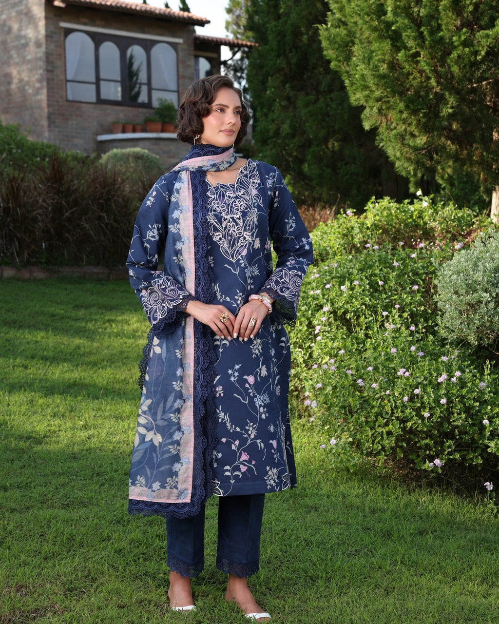 Ayleen | Weave & Wonder Digital Printed Lawn | Gulposh