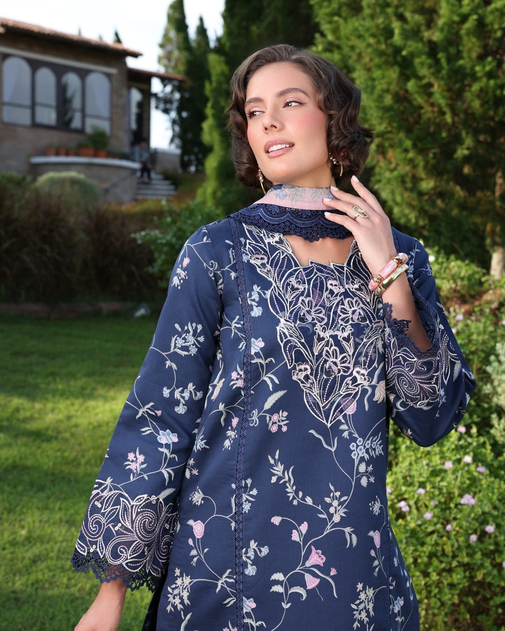 Ayleen | Weave & Wonder Digital Printed Lawn | Gulposh