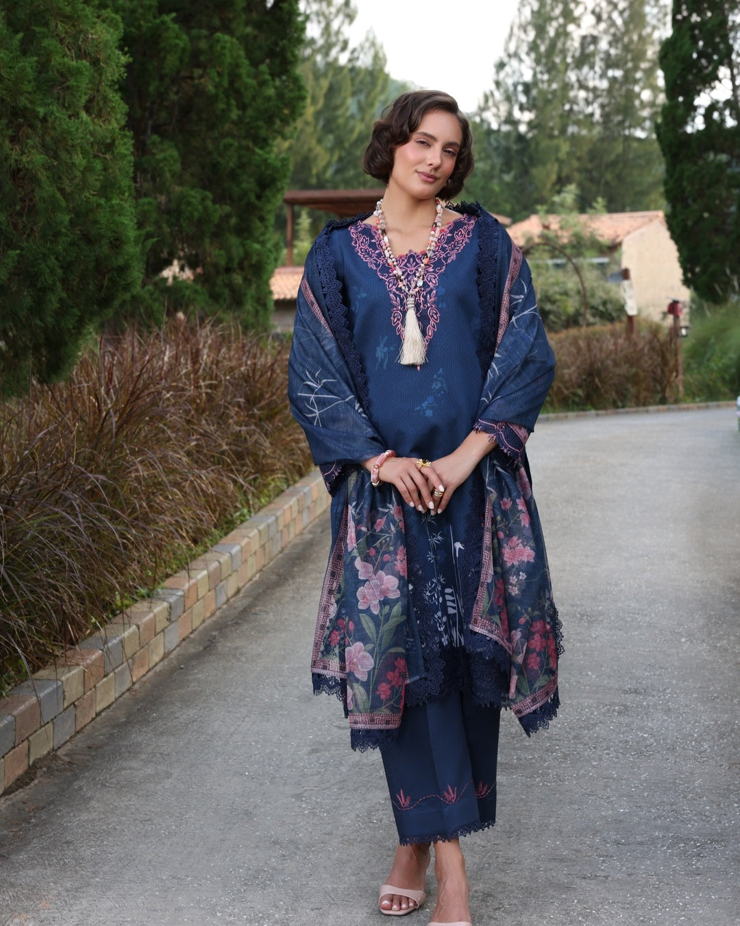 Ayleen | Weave & Wonder Digital Printed Lawn | Saawan