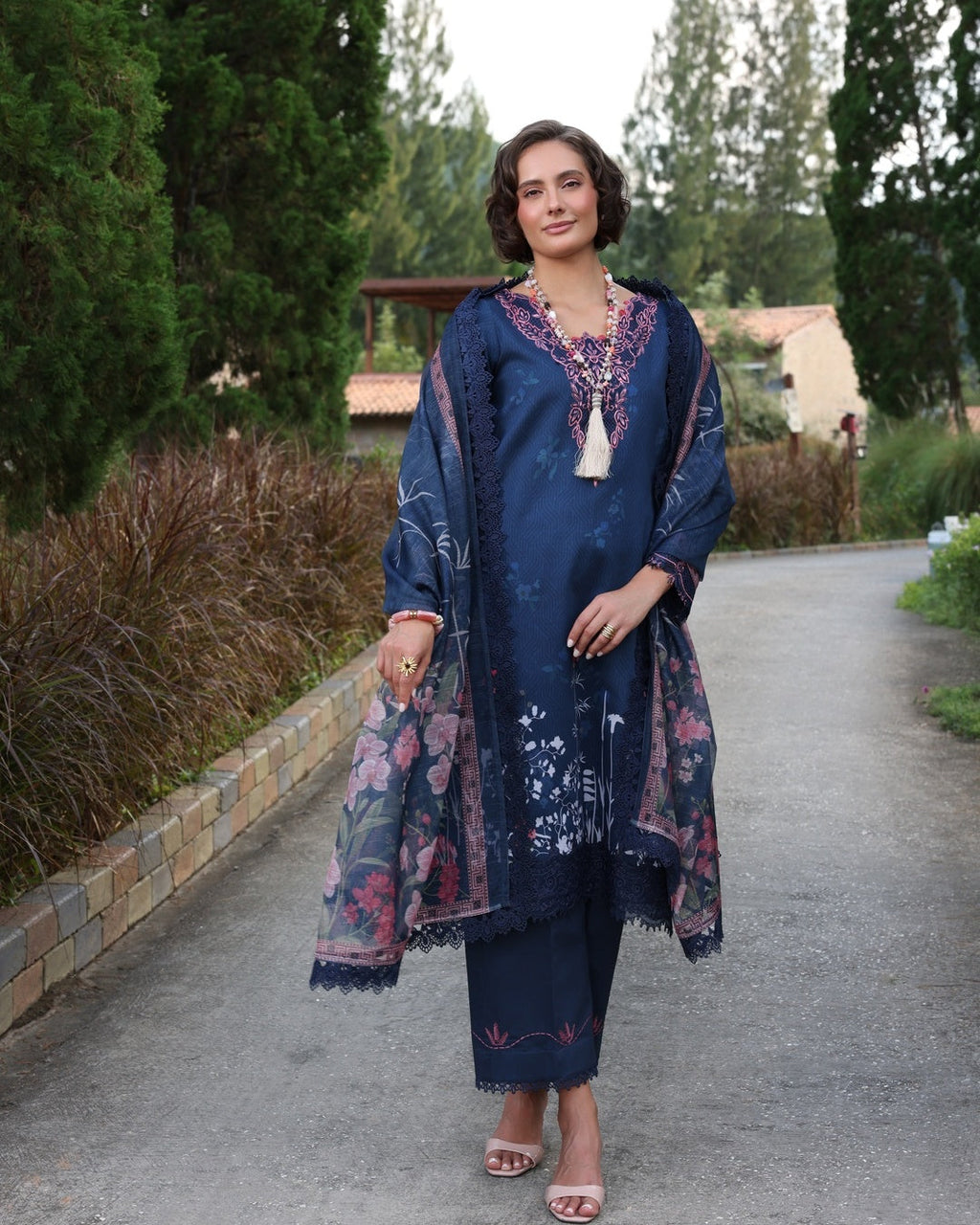 Ayleen | Weave & Wonder Digital Printed Lawn | Saawan