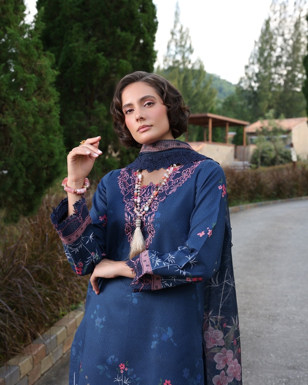 Ayleen | Weave & Wonder Digital Printed Lawn | Saawan
