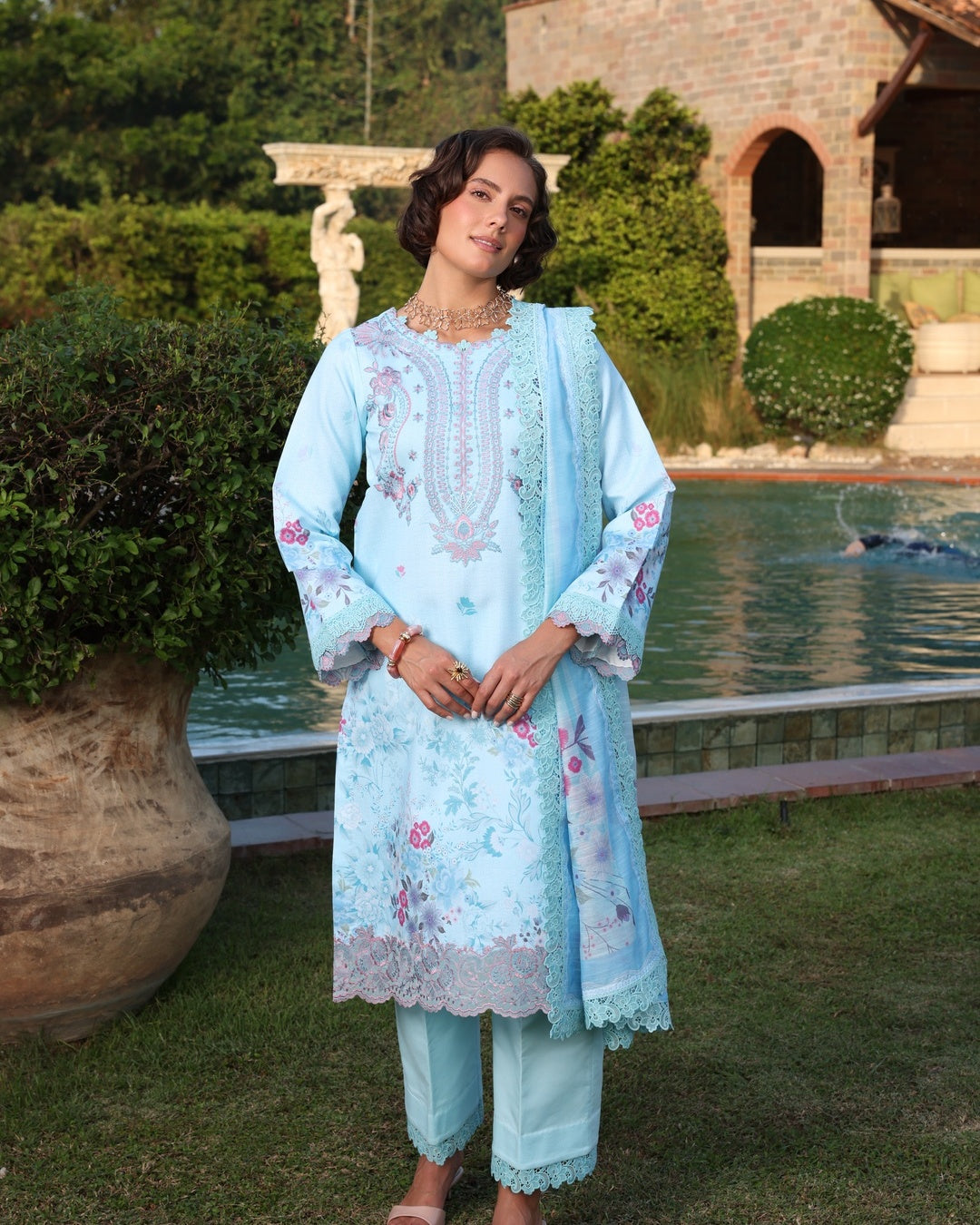 Ayleen | Weave & Wonder Digital Printed Lawn | Mehfooz