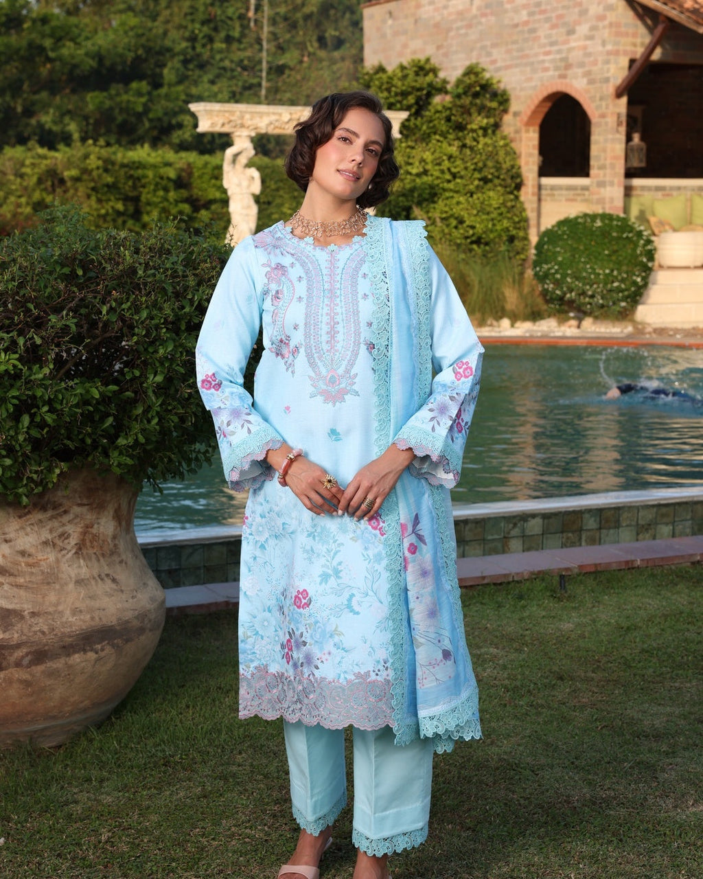 Ayleen | Weave & Wonder Digital Printed Lawn | Mehfooz