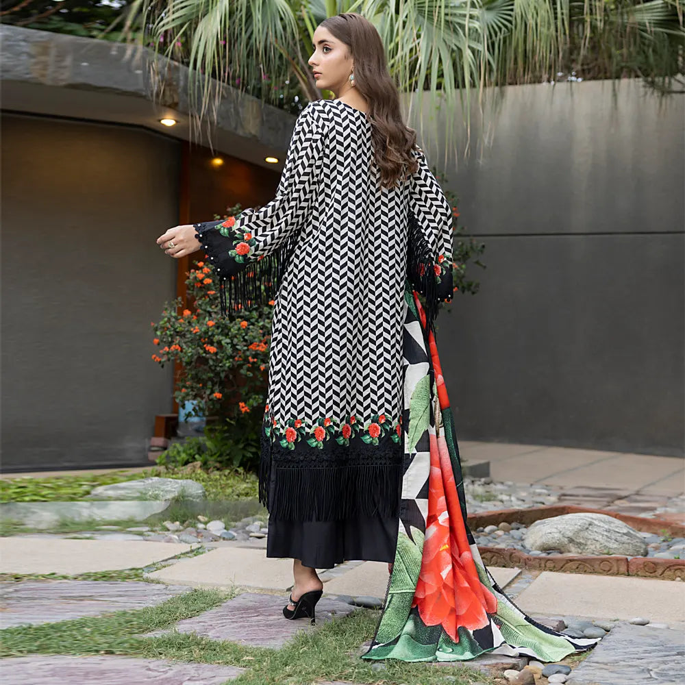 REGALIA | Salina Printed Khaddar | SPKV1-1
