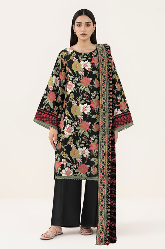 SAPPHIRE | 3 PIECE - PRINTED LAWN | 3PB-WS26CL1-1