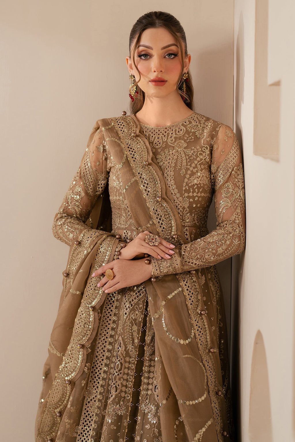Jazmin | Wedding Formals - Embroidered Chiffon | WF'25-04
