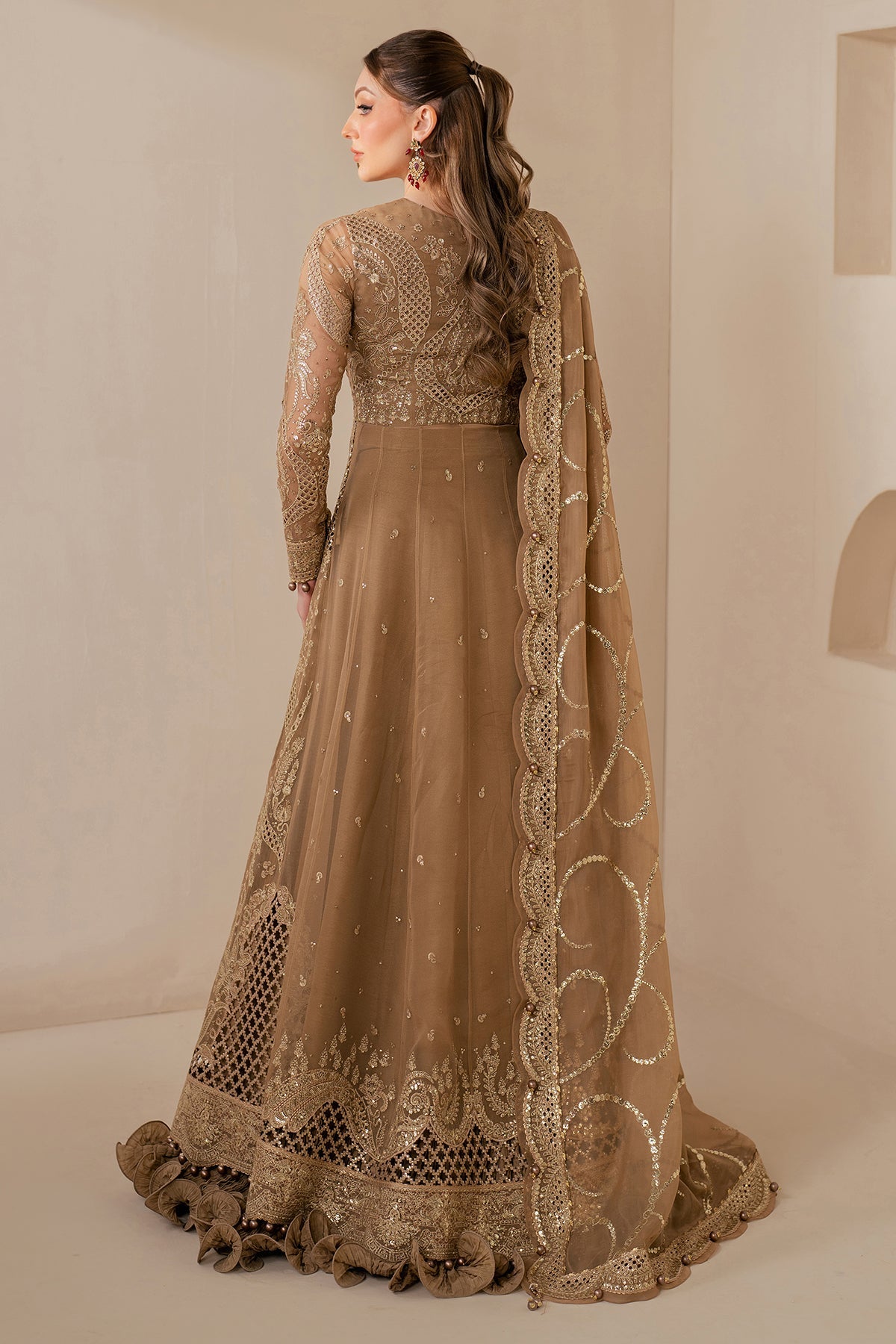 Jazmin | Wedding Formals - Embroidered Chiffon | WF'25-04