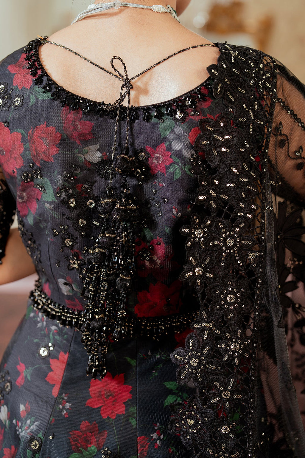 Baroque | EMBROIDERED NET | CH13-05
