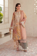 Baroque | Embroidered lawn | UF-4403