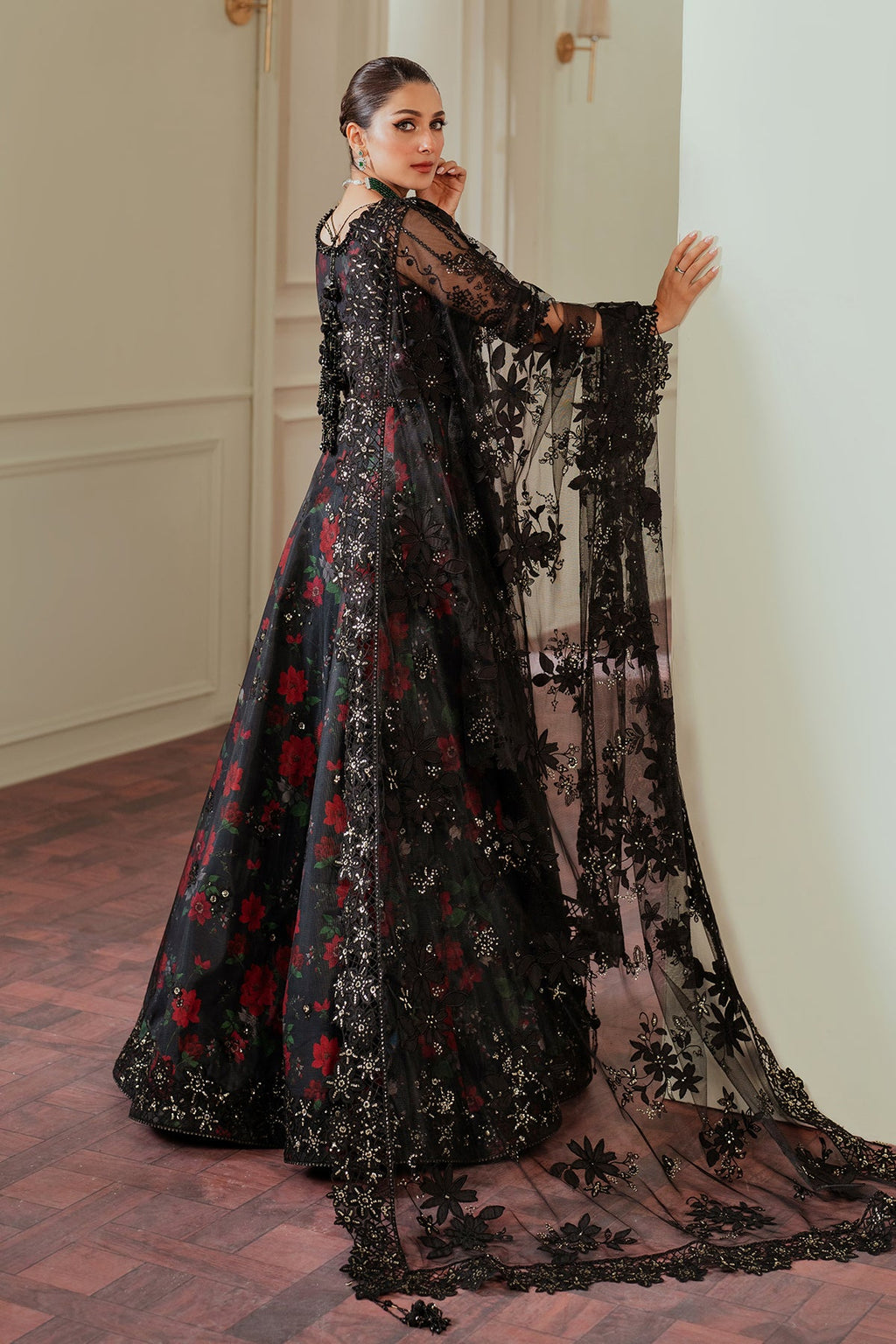Baroque | EMBROIDERED NET | CH13-05