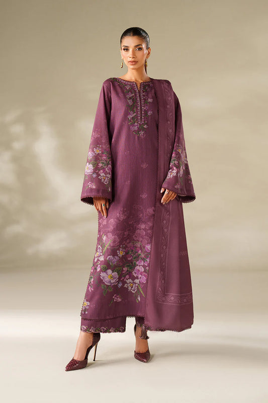 IZNIK |  PRINTED KHADDAR | UE-566