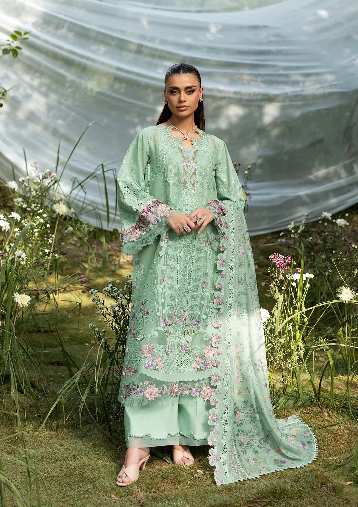 Elaf | Luxury Lawn Vol 2 '26 | Daisy Chain