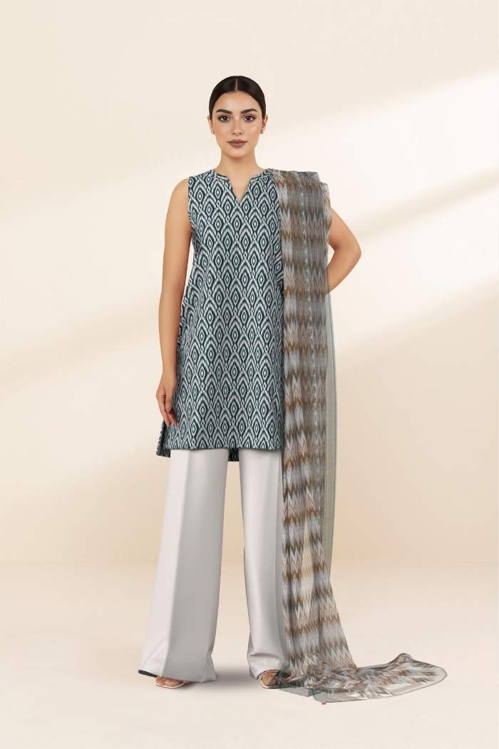 Sapphire | 3 Pcs Printed Lawn VOL 7 | 3PB-WS26CL7-70