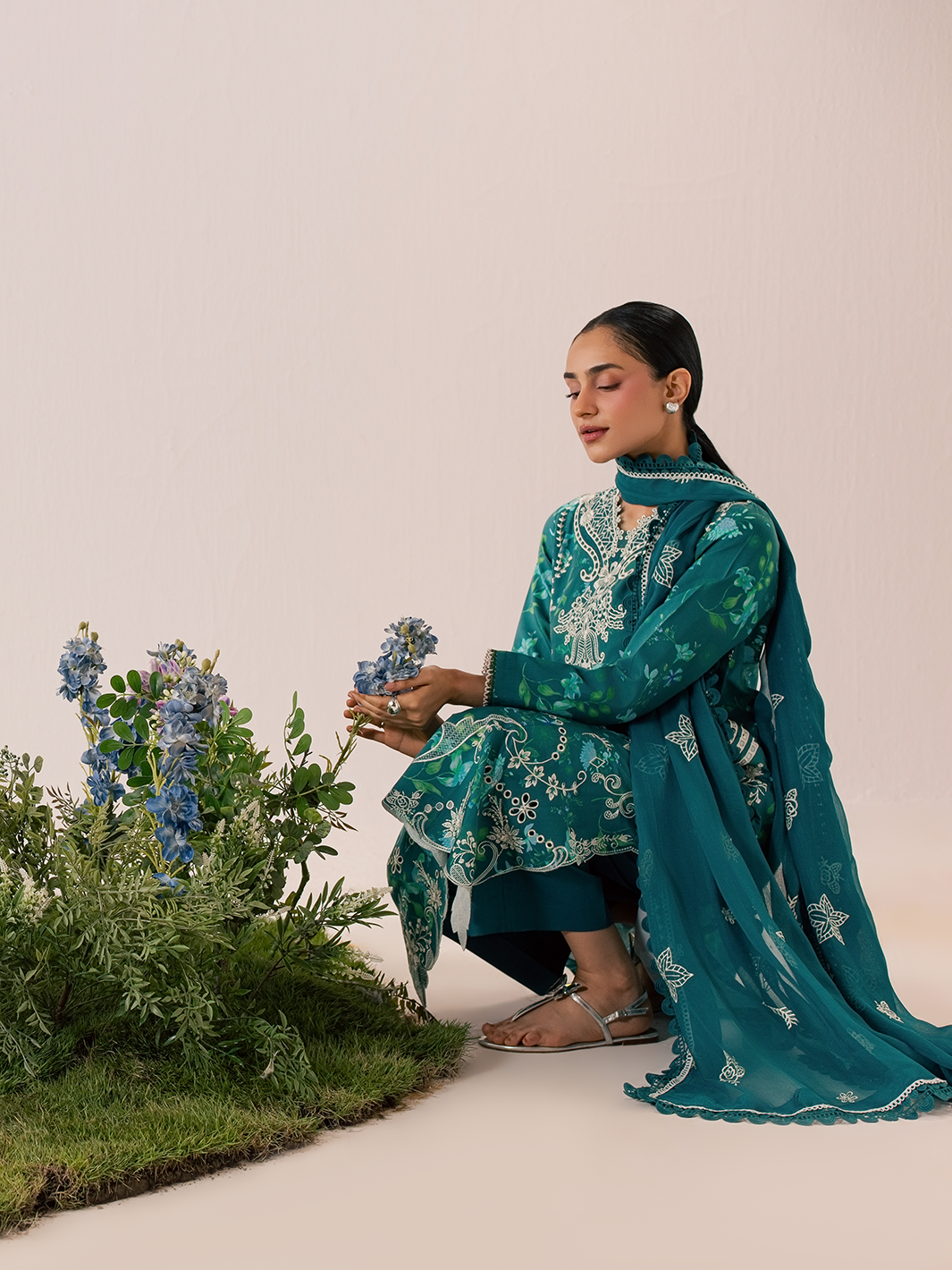 Mahnur | Sage winter Viscose | IM-10