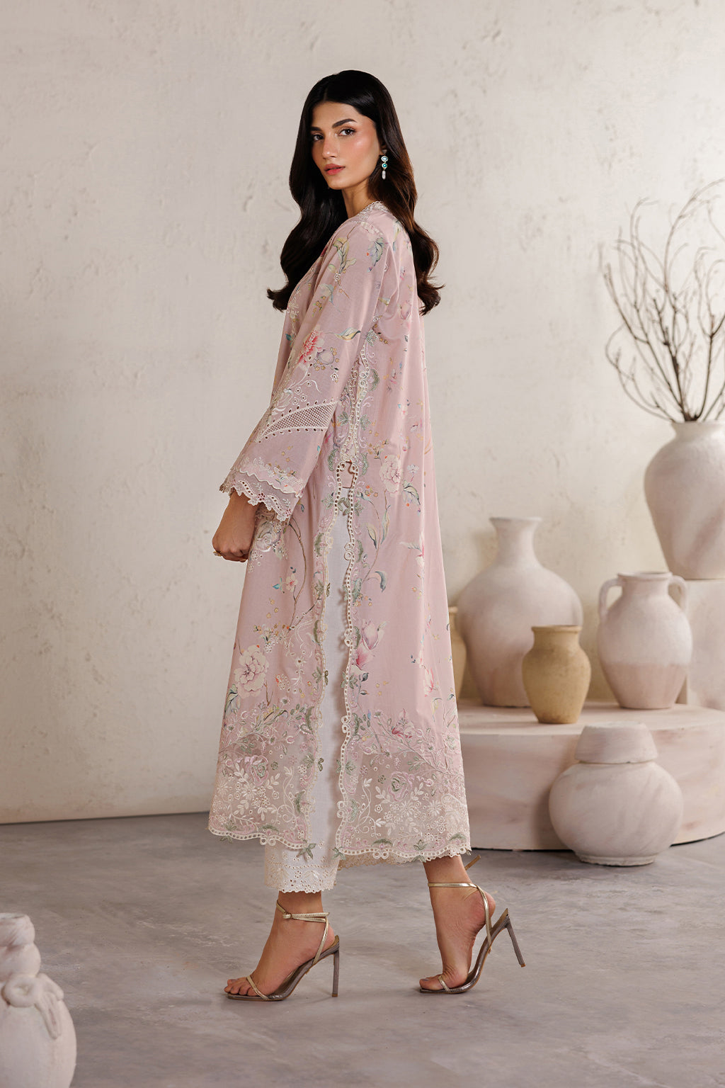 Iznik | Festive Embroidered Lawn | IBE-12