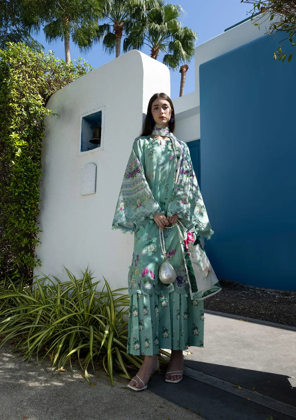 ELAF | PRNTED LAWN 26 | TEAL ME