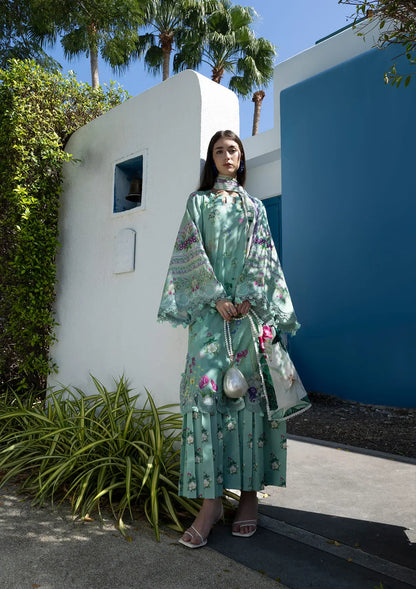ELAF | PRNTED LAWN 26 | TEAL ME