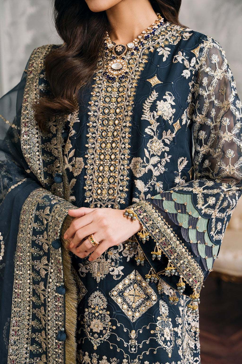 Baroque | EMBROIDERED CHIFFON | CH12-01