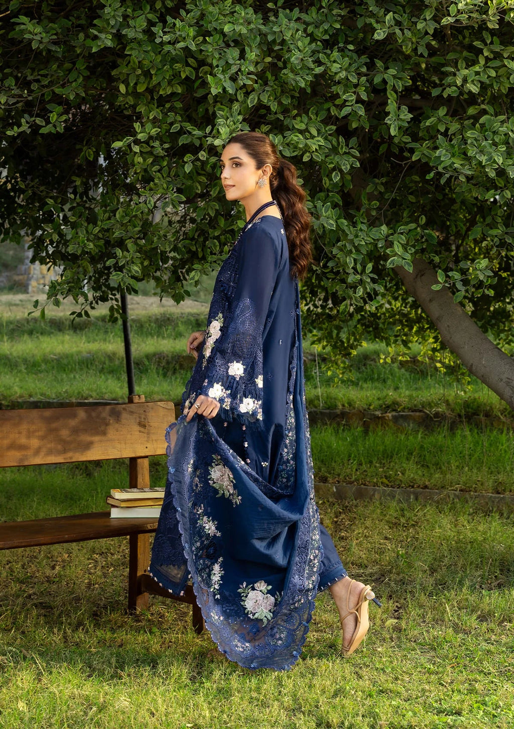 Elaf | Luxary Lawn | Blue Belle
